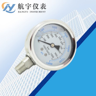 不銹鋼耐震壓力表